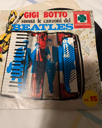 33 giri Gigi Botto suona canzoni dei beatles