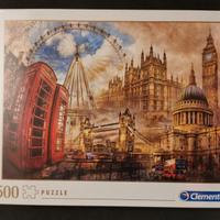 Clementoni - PUZZLE 1500 pezzi - Vintage London