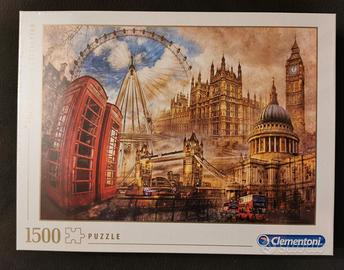 Clementoni - PUZZLE 1500 pezzi - Vintage London