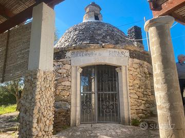 Trullo con 8500 mq di terreno piantumato