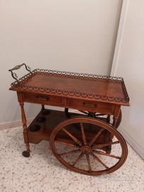 Carrello in legno vintage