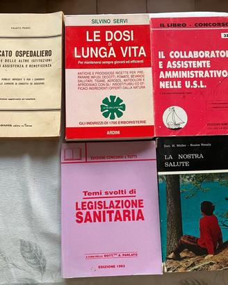 Libri salute, medicina e legislazione sanitaria