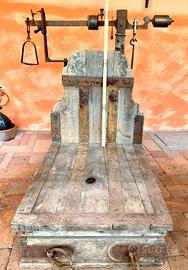 Bilancia vintage in legno