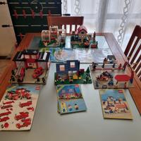lego city anni 80 90 ospedale ranch home stazione