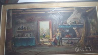 Dipinto G. Giaramita 1972 "Sarte"