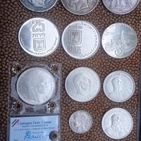 Argento Monete dal Mondo 1800 1900