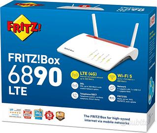 FRITZ!Box 6890 router Lan e router SIM LTE 