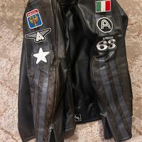 Giacca moto pelle Alpine stars
