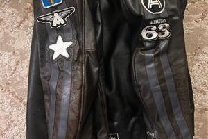 Giacca moto pelle Alpine stars