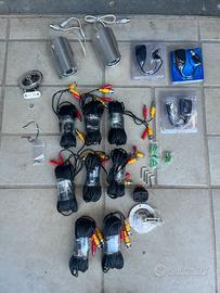 Kit videosorveglianza con telecamere