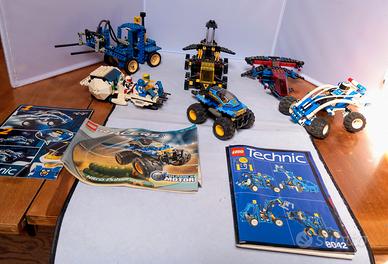 LEGO 6 AUTOMEZZI ANNI 90