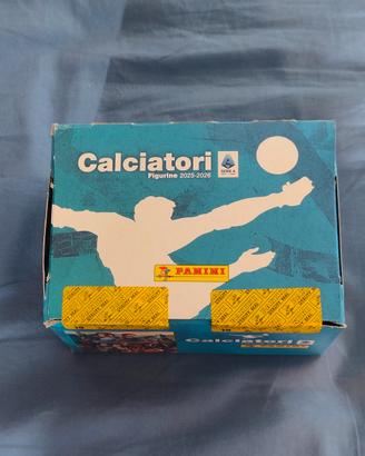 Box sigillato Calciatori Panini 2025/26 100 bustin