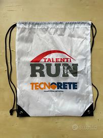 Zaino gara podistica Talenti Run ultraleggero