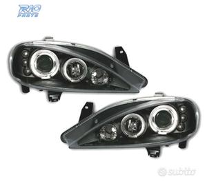 FARI PER RENAULT MEGANE 99-02 ANGEL EYES FONDO NER