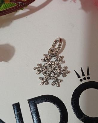 Fiocco di neve pendente pandora 