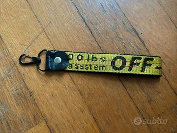 Portachiavi Off White ciondolo nuovo off-white key