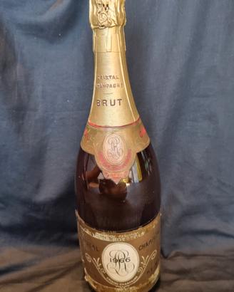 Bottiglia Champagne Crystal 1966
