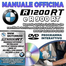 Dvd Manuale Officina Bmw R 1200 e 900 RT