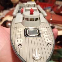 Tin Toys boat yonezawa rare 60's