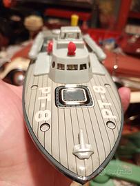 Tin Toys boat yonezawa rare 60's