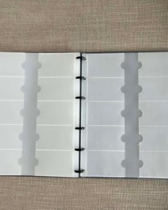 ALBUM PORTABIGLIETTI DA VISITA MONETE scrapbooking