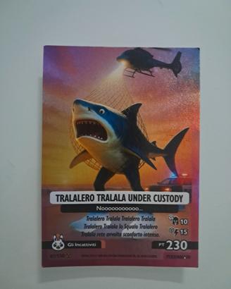 Card Tralalero tralala under custody 