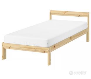 Letto singolo Ikea nuovo+materasso+piumone