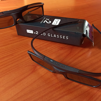 Occhiali attivi 3D Samsung (2 occhiali)