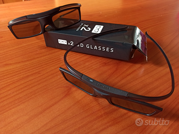 Occhiali attivi 3D Samsung (2 occhiali)