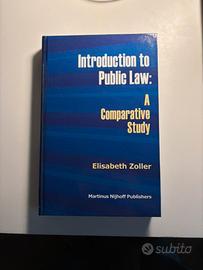 Introduction to Public Law NUOVO -Elisabeth Zoller