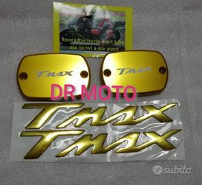 Kit tappo serbatoio olio e adesivo scritta tmax