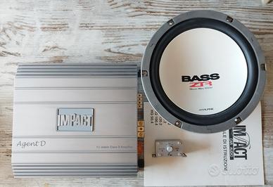 ALPINE BASS ZR SWR-2540