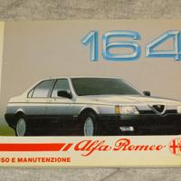 LIBRETTO USO E MANUTENZIONE ALFA ROMEO 164