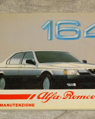 LIBRETTO USO E MANUTENZIONE ALFA ROMEO 164