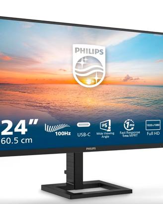 Monitor Philips 24" FHD 1920x1080 Cod. 24E1N1300AE