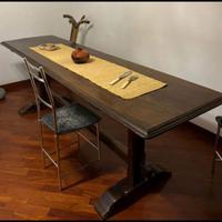 Tavolo fratina noce massello