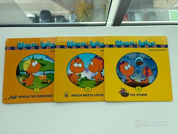 Set 6 libri bimbi Hocus & Lotus inglese