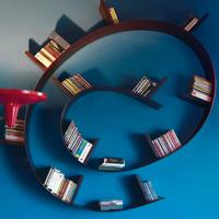 Libreria  karttell  Bookworm rossa