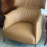 Poltrone (2) Frau Archibald King in Pelle