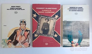 Blocco 5 libri narrativa ed. Einaudi