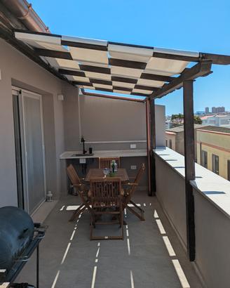 Pergola in legno 4x2,15 m - € 120 - Da smontare