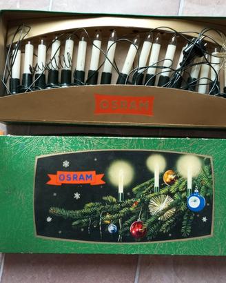 Candele x albero di Natale Osram 