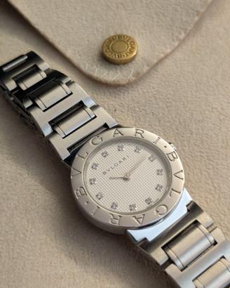 Orologio Bulgari BB 26 SS con diamanti da donna