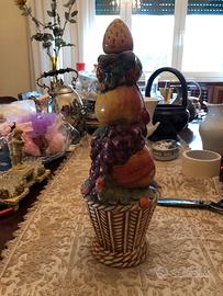 Topiaria trionfo di frutta Maioliche Deruta