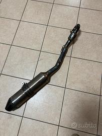 Scarico competo ARROW in titanio kawasaki