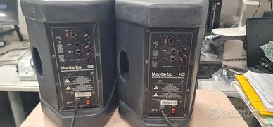 MONTARBO MT-180A Coppia di Casse Amplificate Attiv