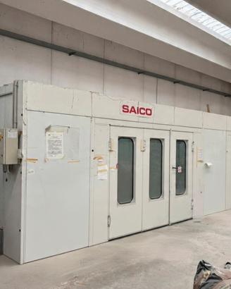 Cabina verniciatura pressurizzata SAICO