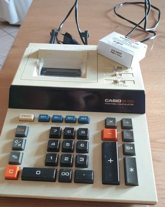 CALCOLATRICE SCRIVANA CON RULLO - CASIO DR-120S .