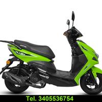 Modello flash 50cc a benzina rosso nuovo