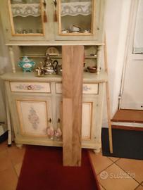 Pavimento laminato colore noce